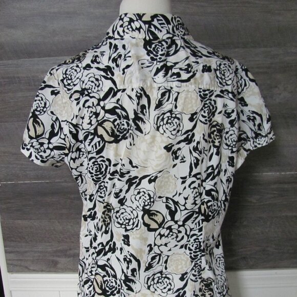 ALFANI LADIES SHORT SLEEVE BLOUSE - Picture 3 of 7
